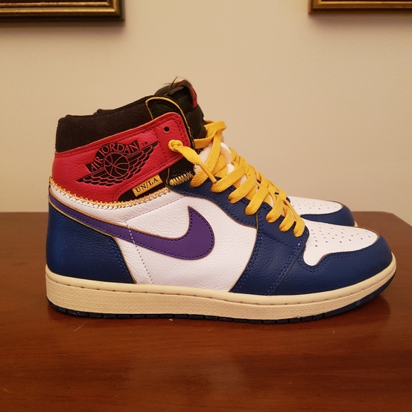 Air Jordan 1 x Union "Los Angeles Storm Blue" - Picture 2 of 8